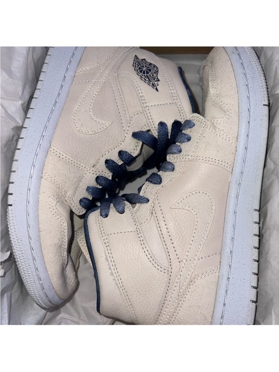 Jordan Shoes - Nike Air Jordan 1 Mid Women’s Sneakers - Sanddrift